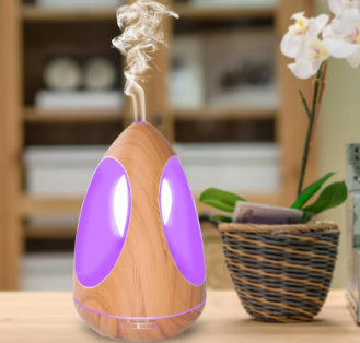 550ML Aroma Essential Oil Diffuser & Cool Mist Humidifier with LED Light