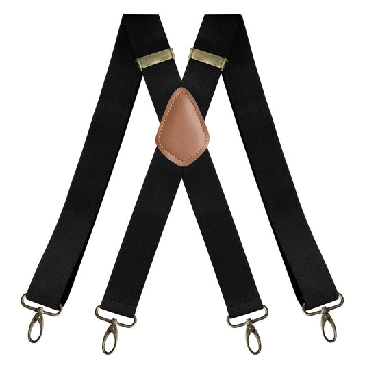 Adjustable X-Type Monochrome Universal Strap Clip for Adult Men: Stylish and Practical Accessory